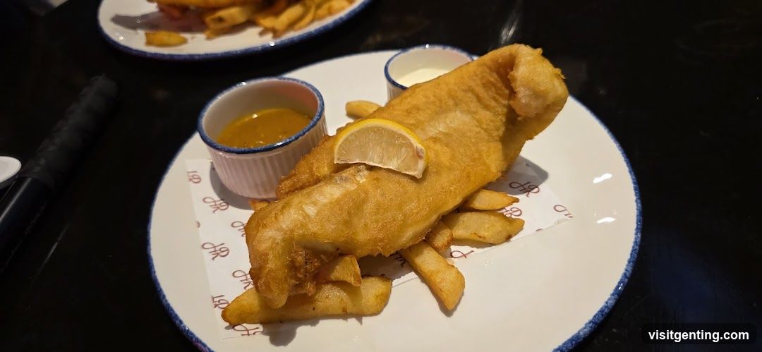 Fish and Chips Plate