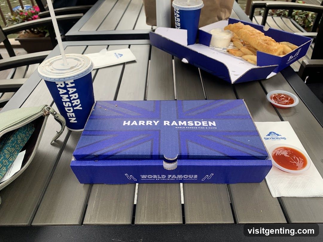 Harry Ramsden Fish & Chips Meal