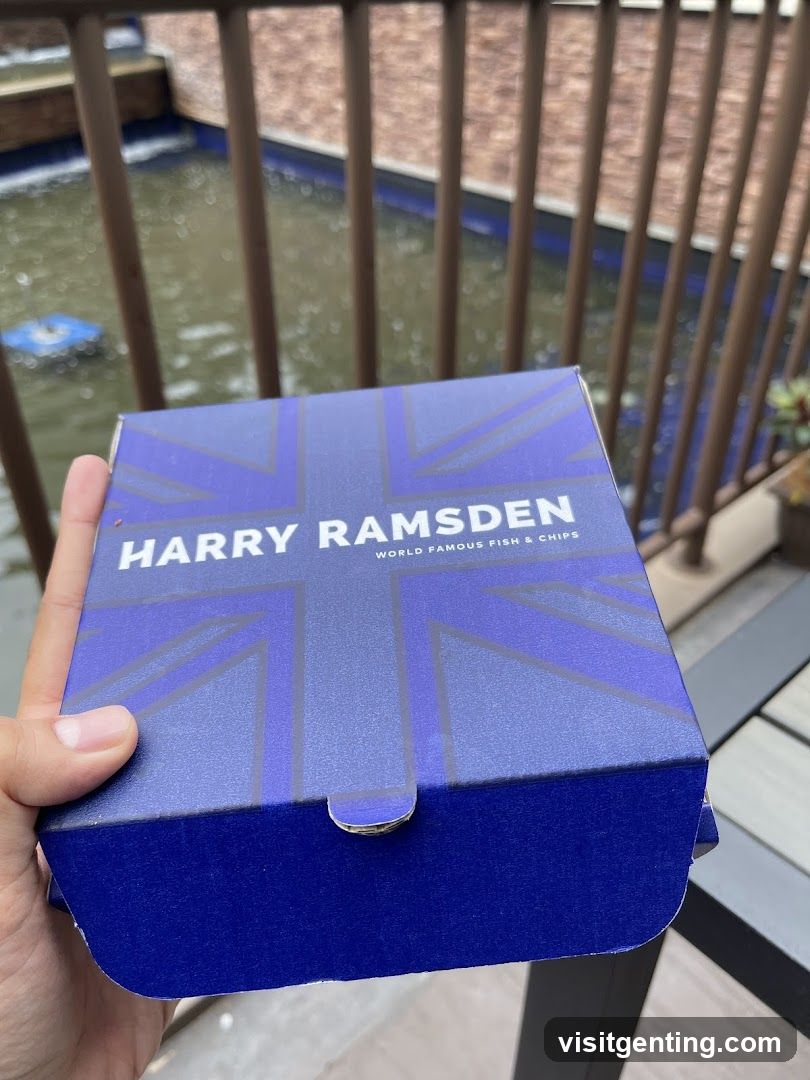 Harry Ramsden Fish & Chips Box