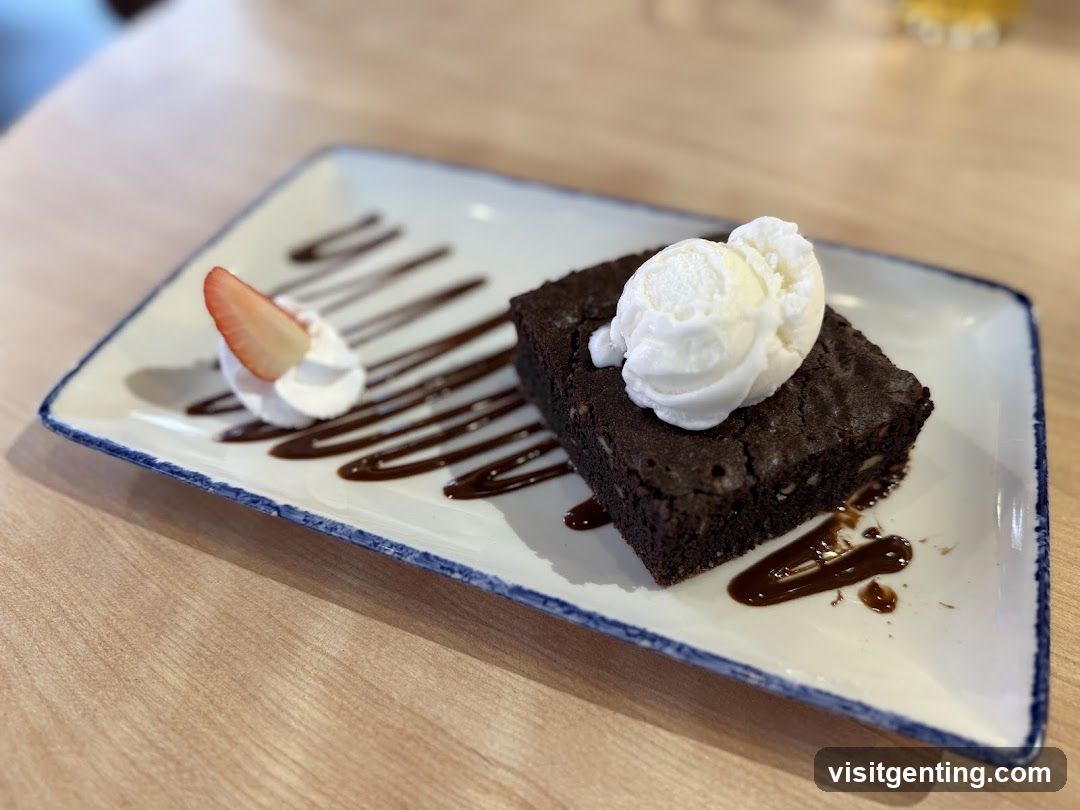 Chocolate Brownie Dessert
