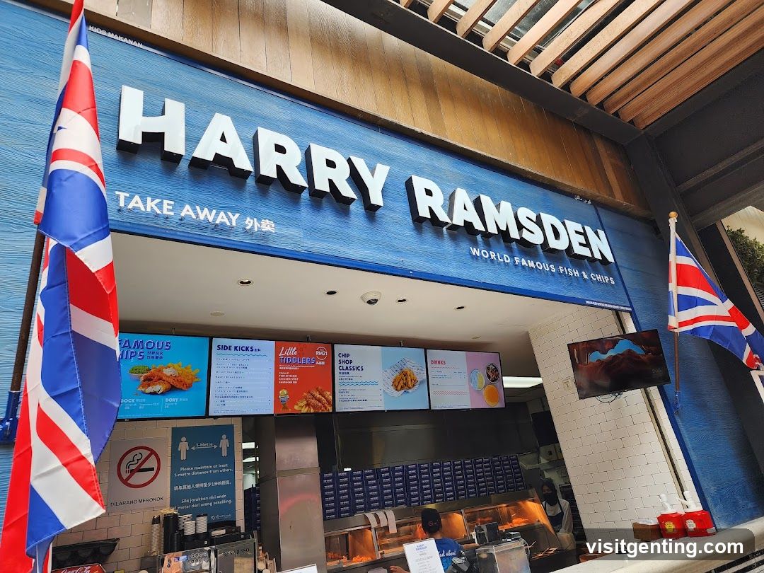 Harry Ramsden Fish & Chips Shop Front