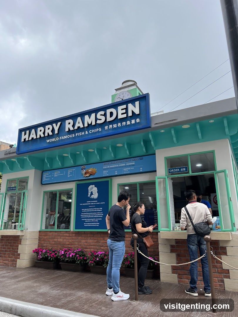 Harry Ramsden Fish & Chips Shop