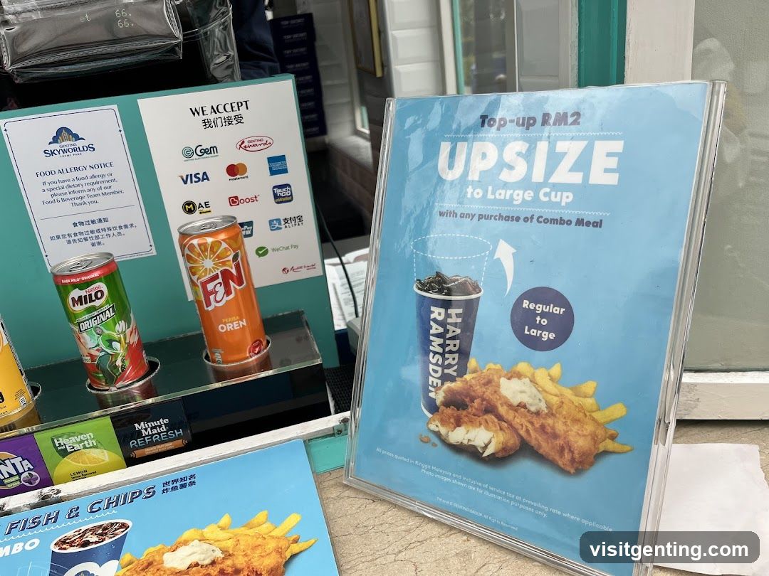 Promotional Signage and Beverage Display