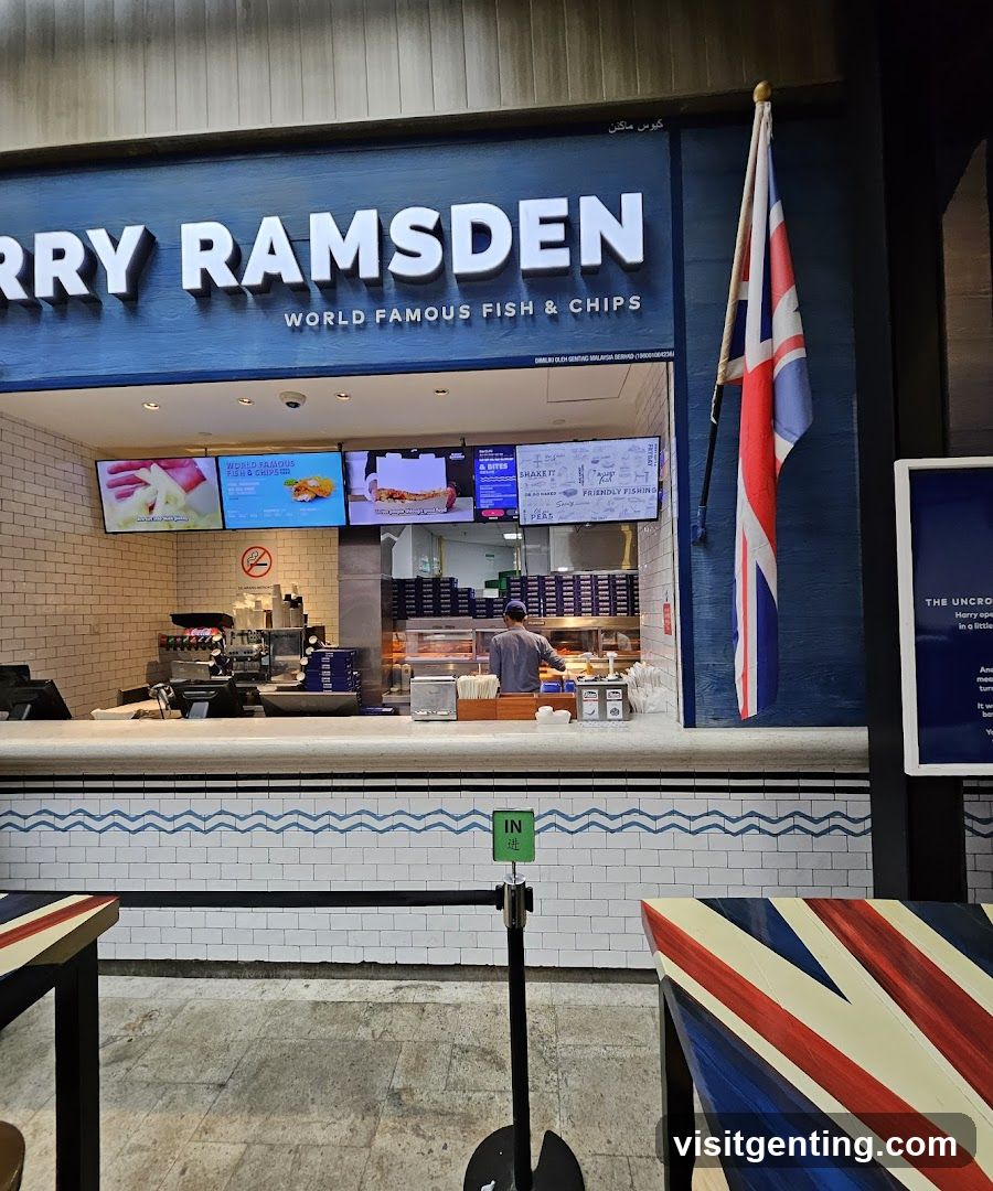 HARRY RAMSDEN Fish & Chips Shop