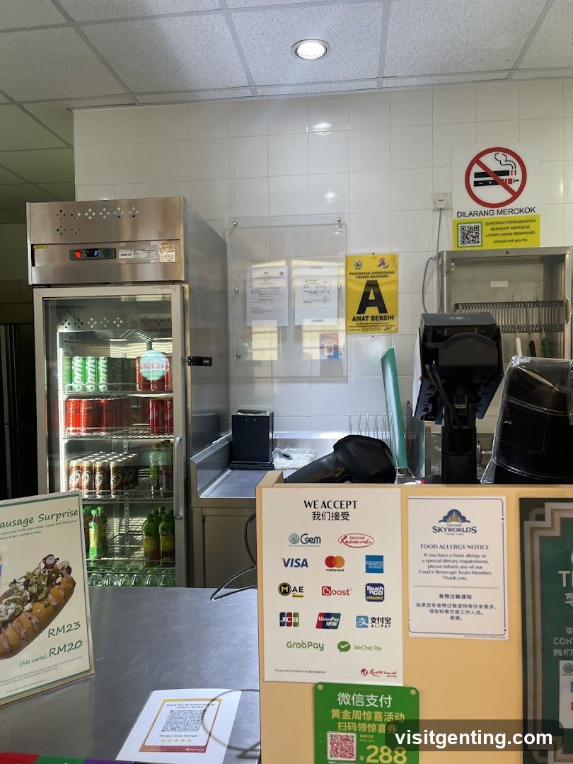 Restaurant Counter Interior
