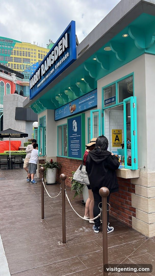 Harry Ramsden Fish & Chips Shop Front