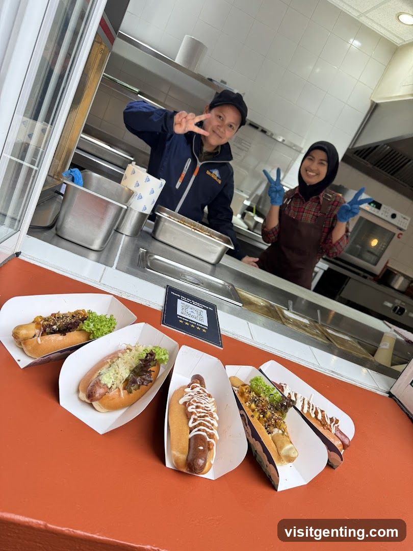 Hot Dog Stand Interior