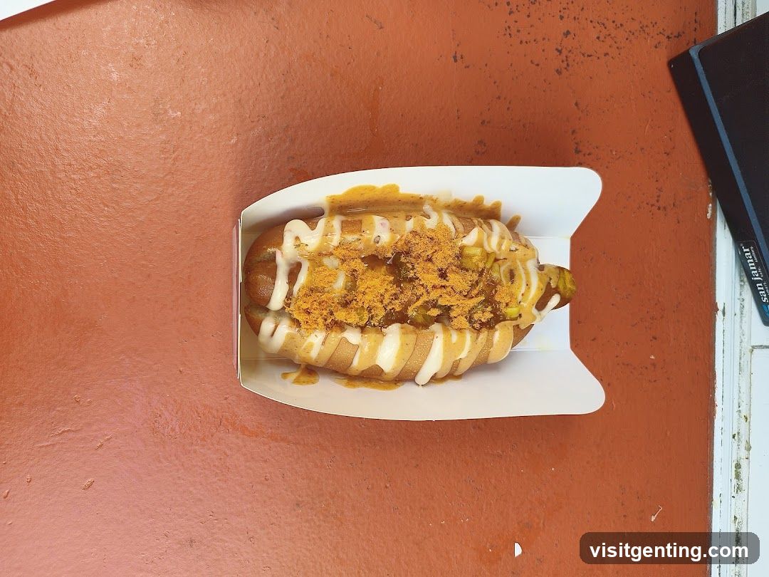 Hot Dog with Toppings