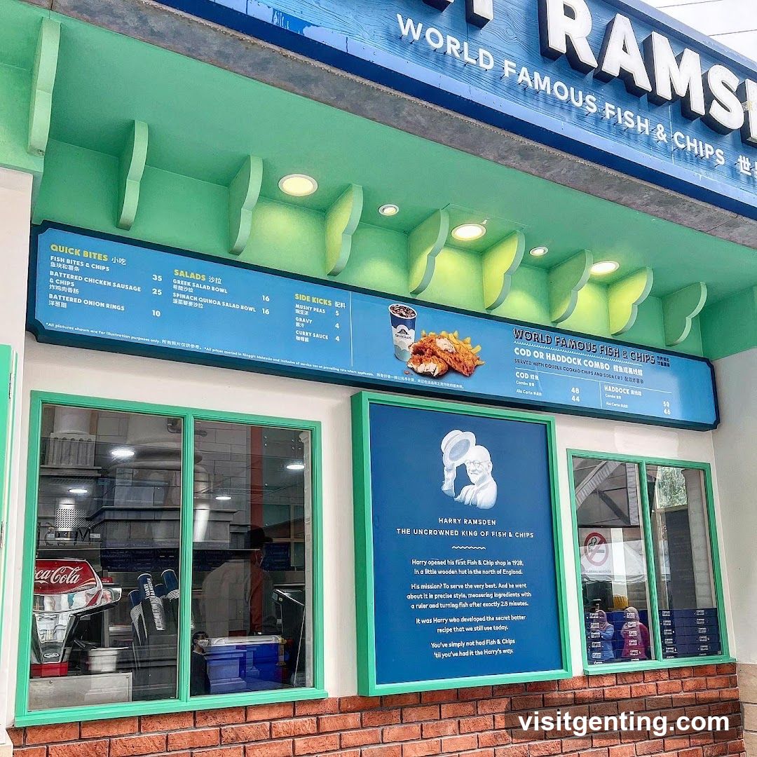 Harry Ramsden Fish & Chips Shop