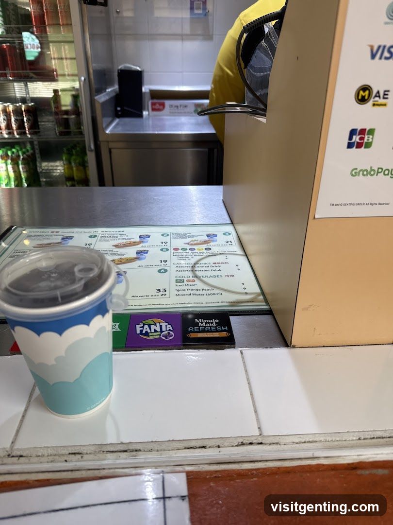 Coffee Shop Counter Area