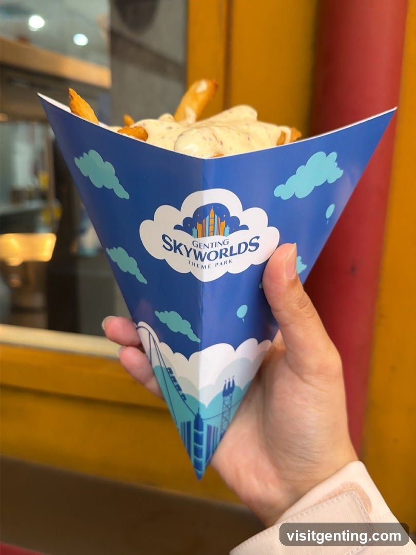 Genting Skyworlds Theme Park Food Item