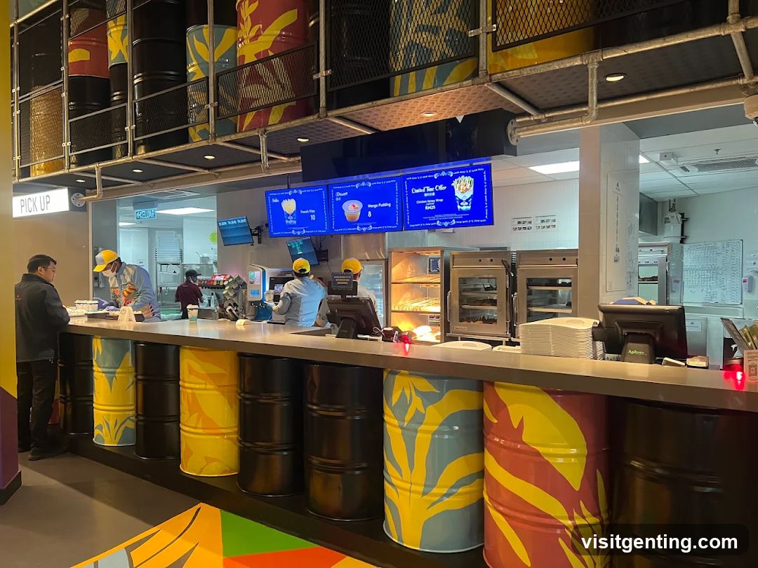 Restaurant Counter Interior