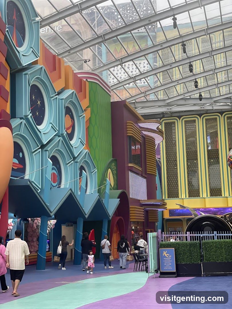 Indoor Theme Park Entrance Area
