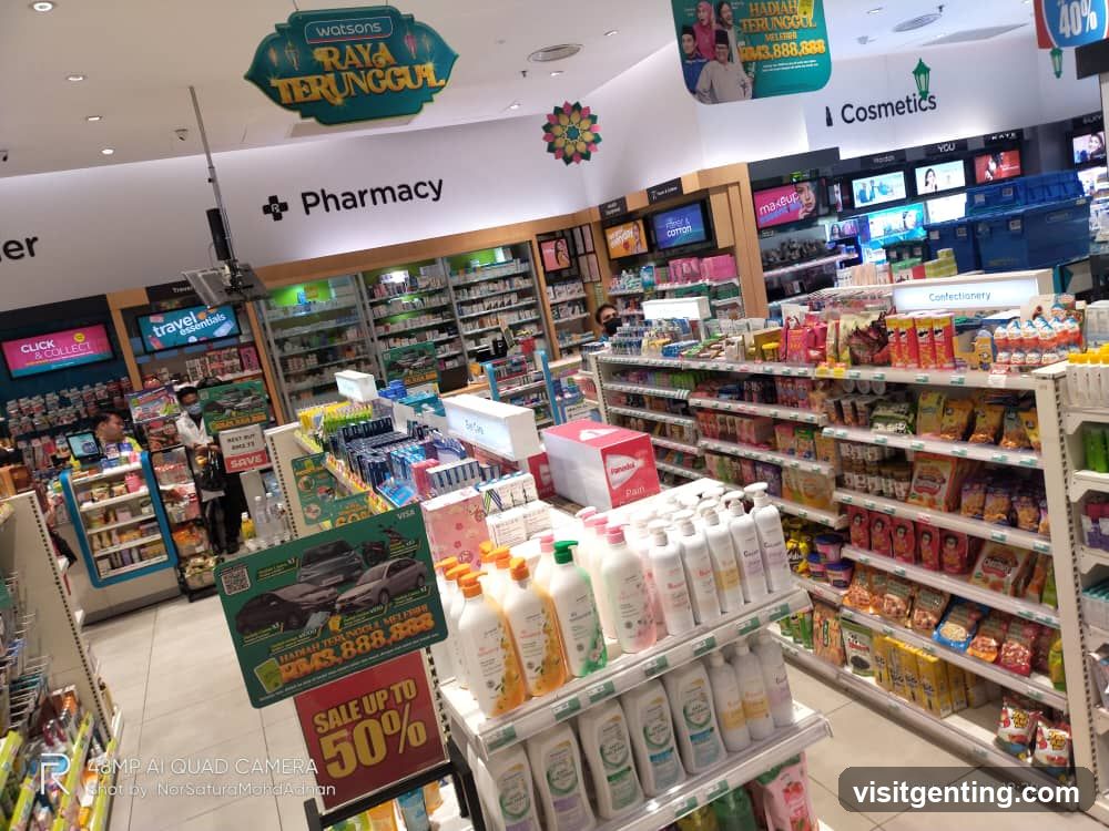 Watsons Store Interior
