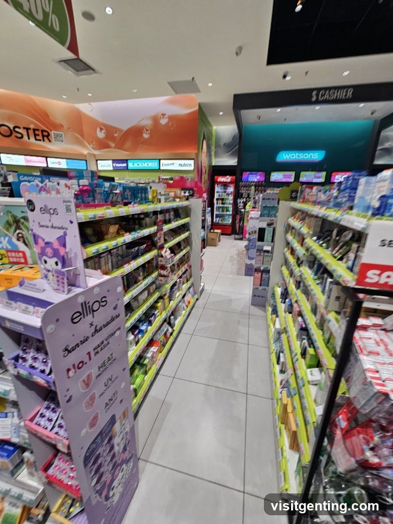Store Interior Aisle View