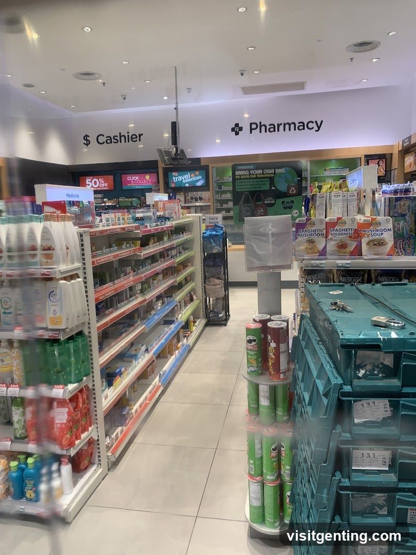 Pharmacy and Cashier Area Interior