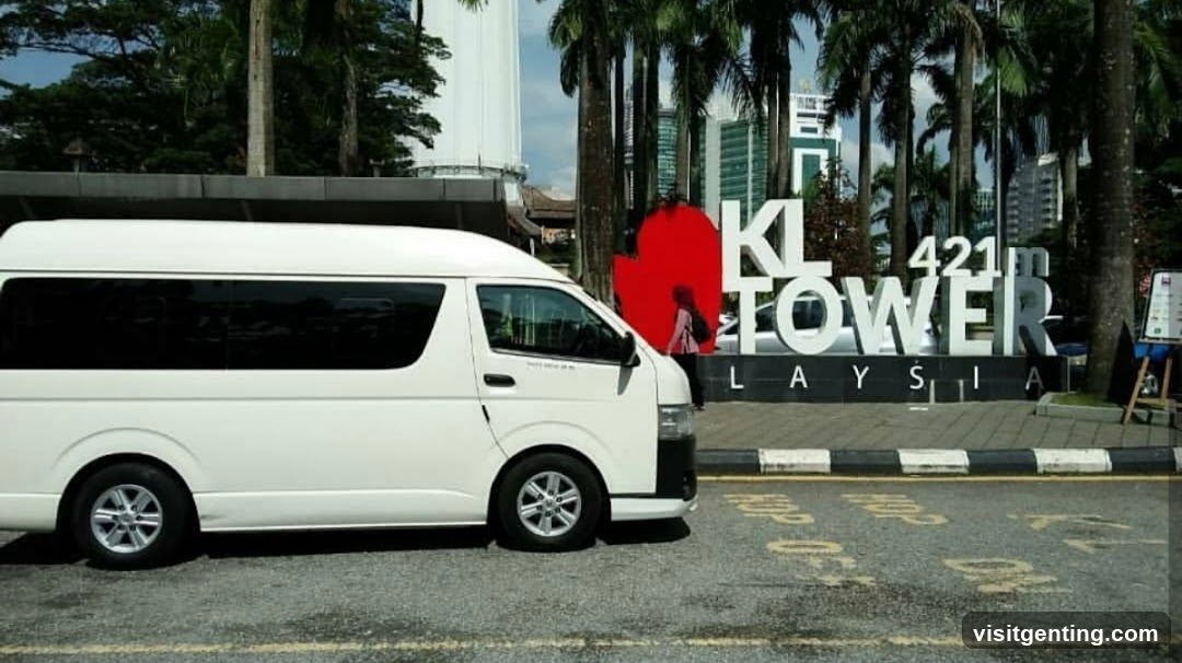 KL Tower Signage Area