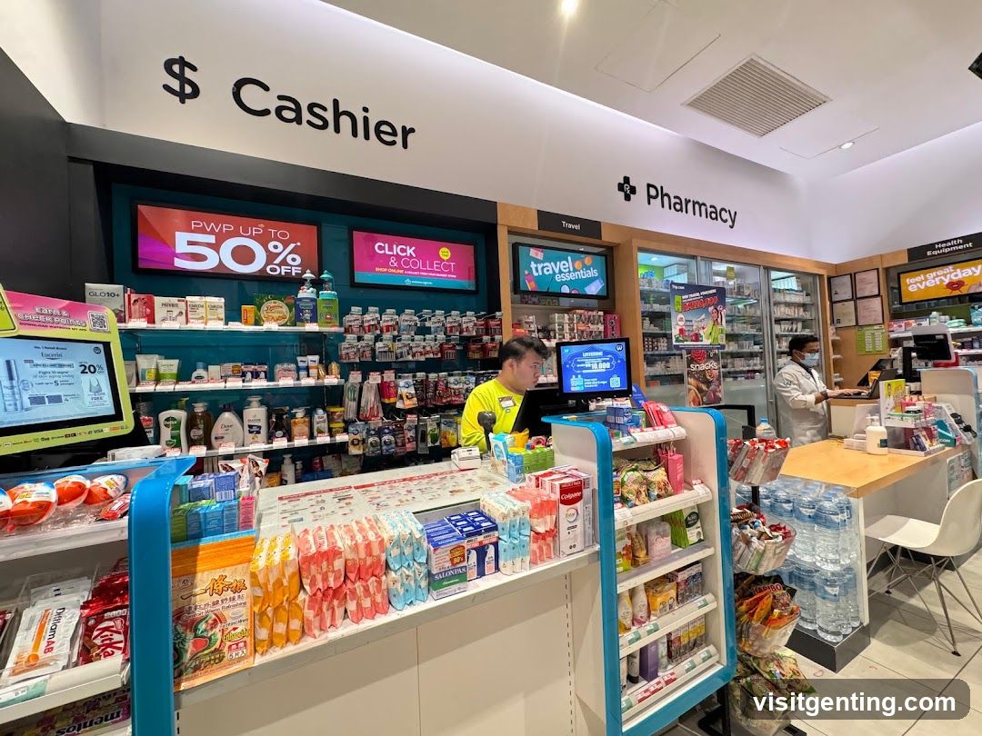 Pharmacy and Cashier Counter Interior