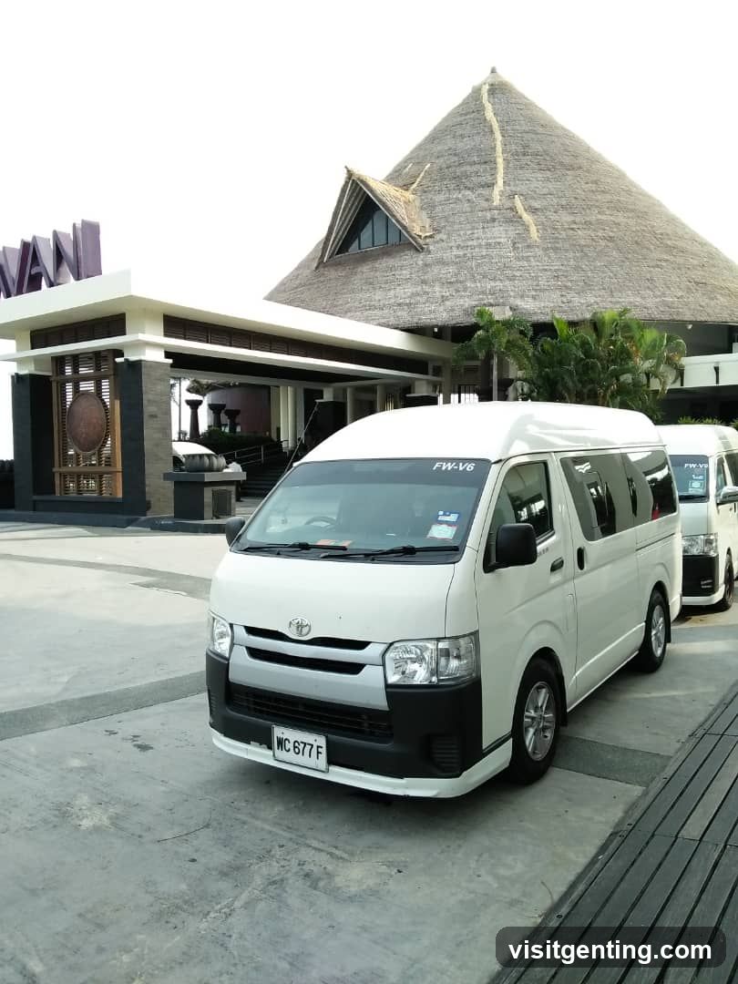White Van Parked in Front of Building