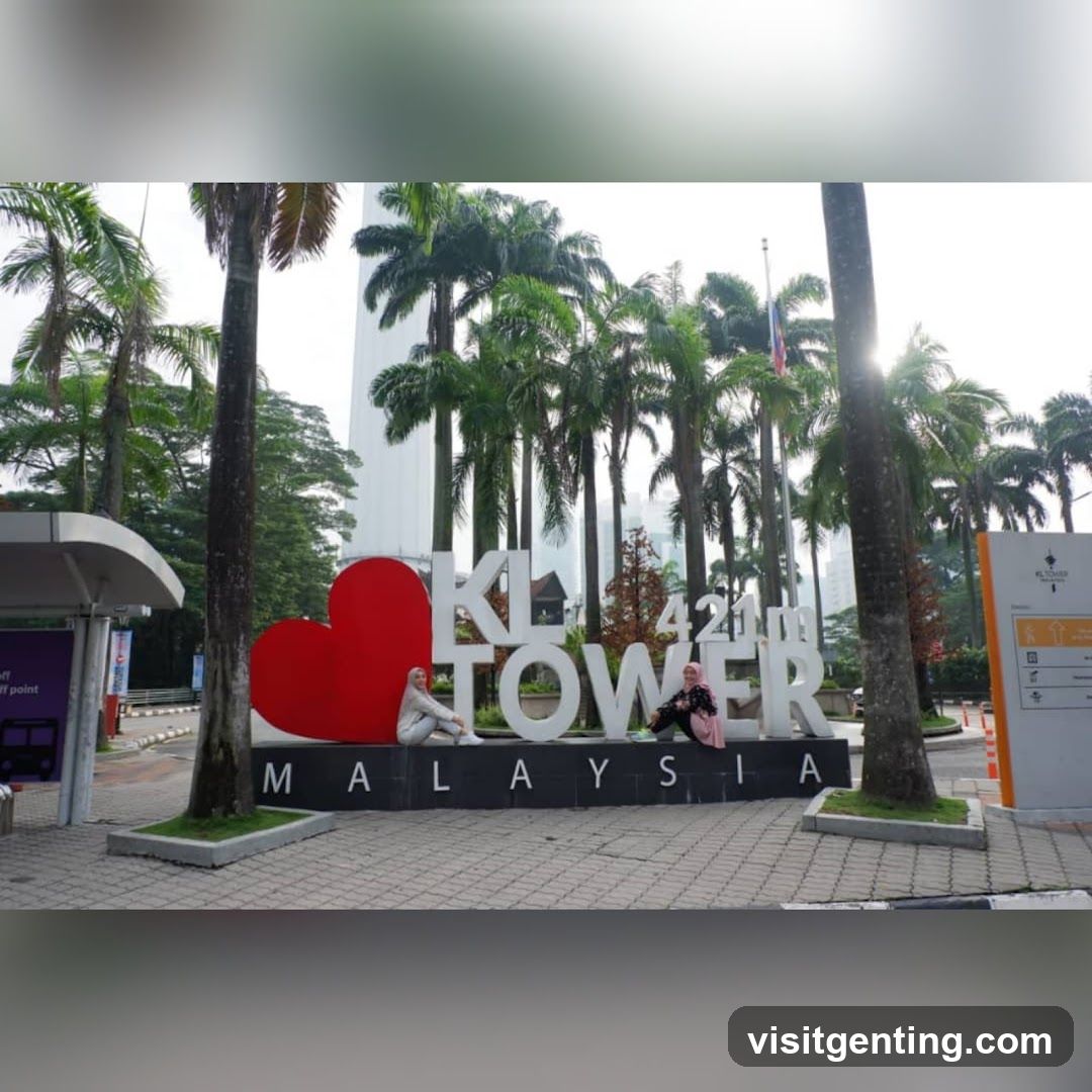 KL Tower Entrance Area