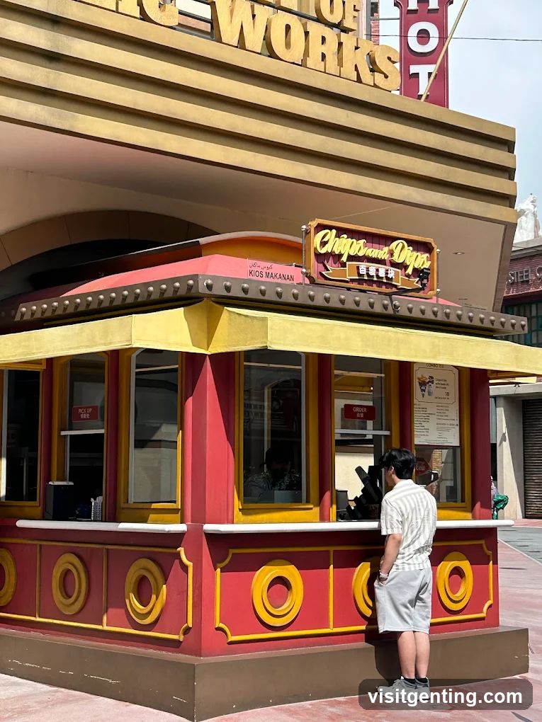 Chips and Dips Kiosk