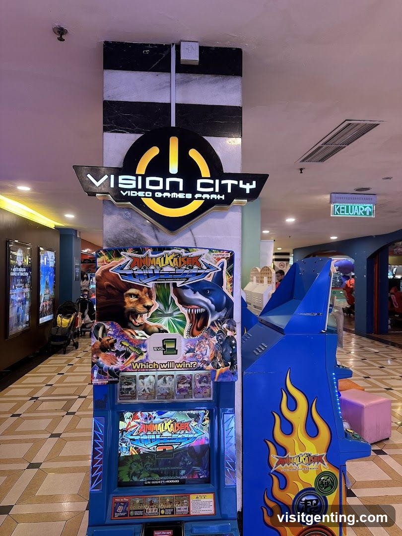 Vision City Video Games Park Interior