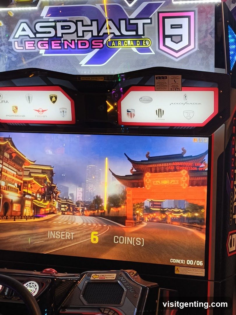 Asphalt 9 Legends Arcade Machine