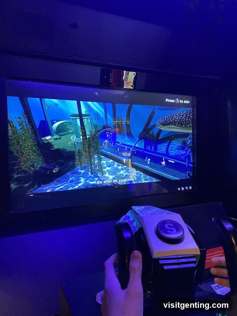 Arcade Game Screen