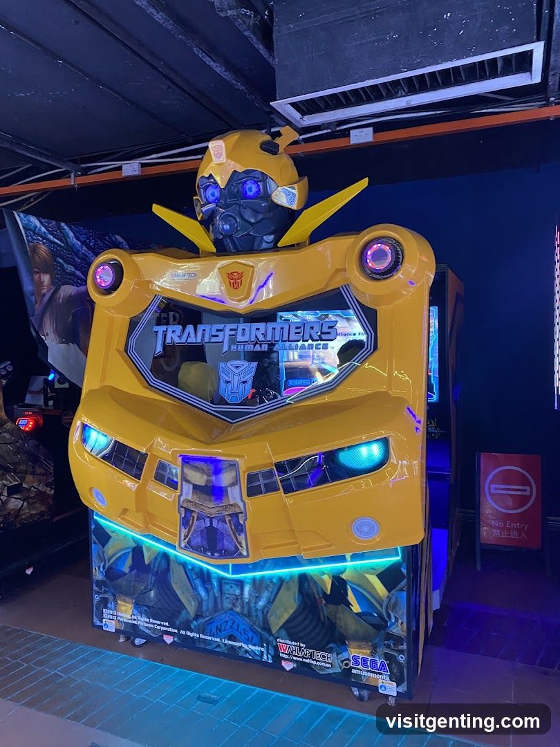 Transformers arcade machine