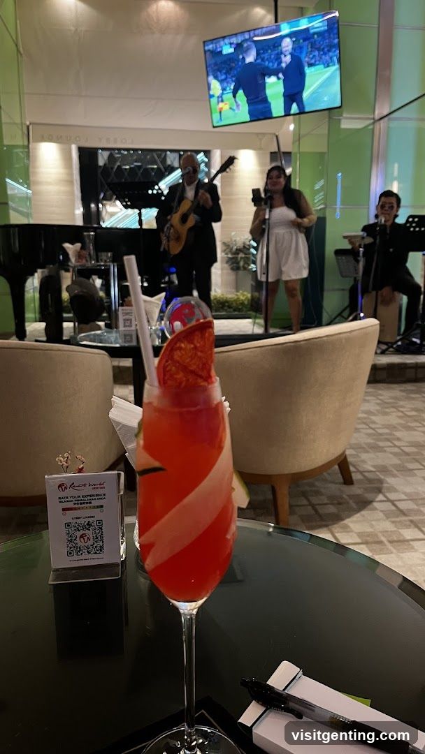 Lounge Interior with Live Band