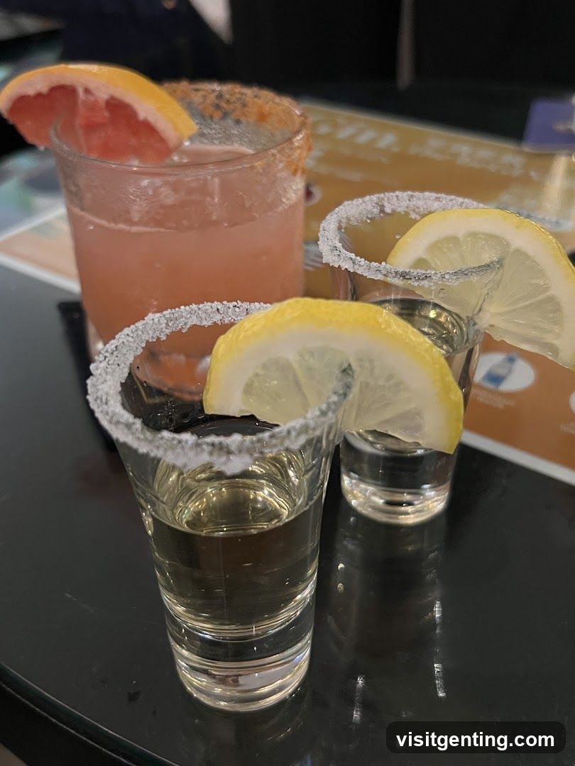 Drinks on Table