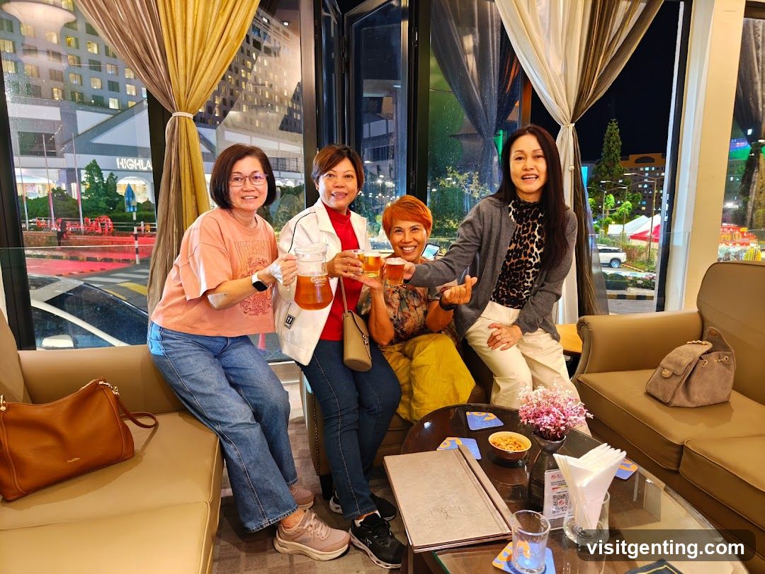 Group of women in lounge setting