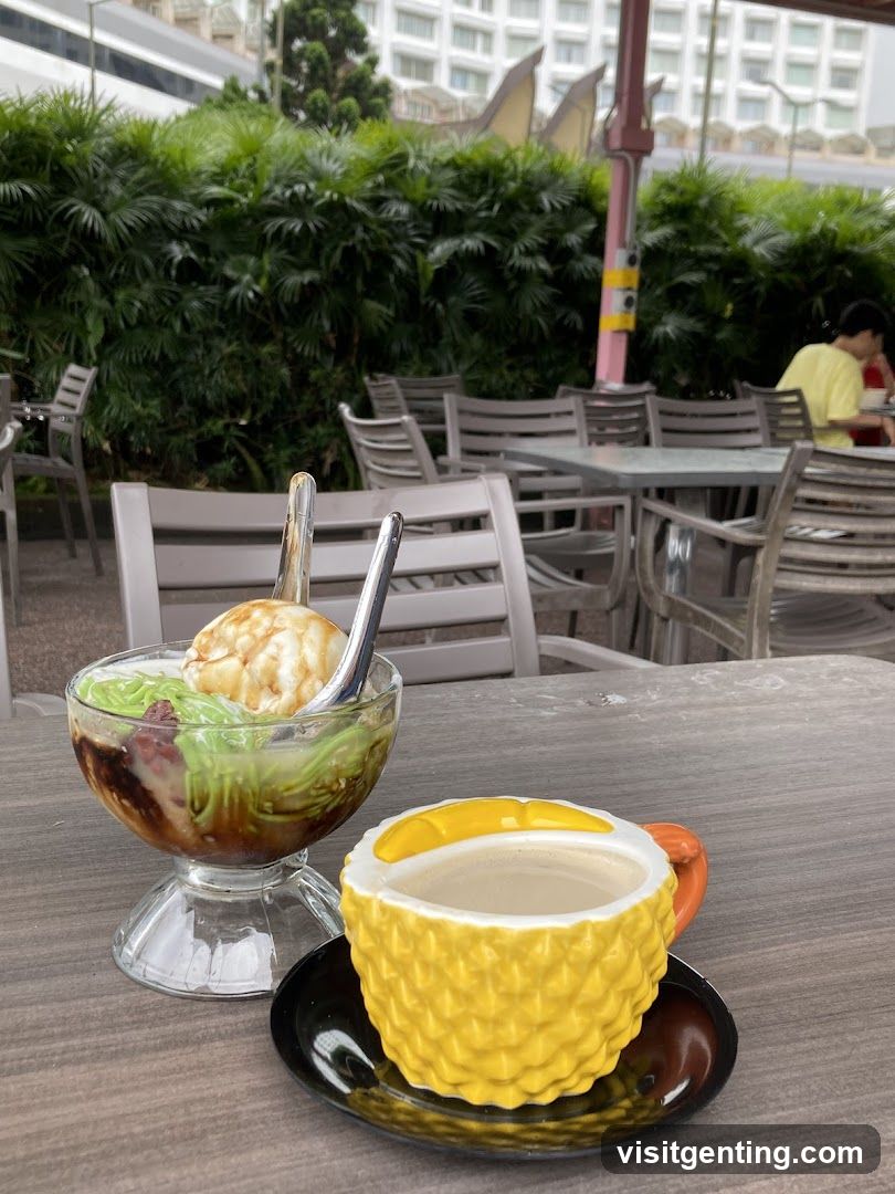 Outdoor Café Setting