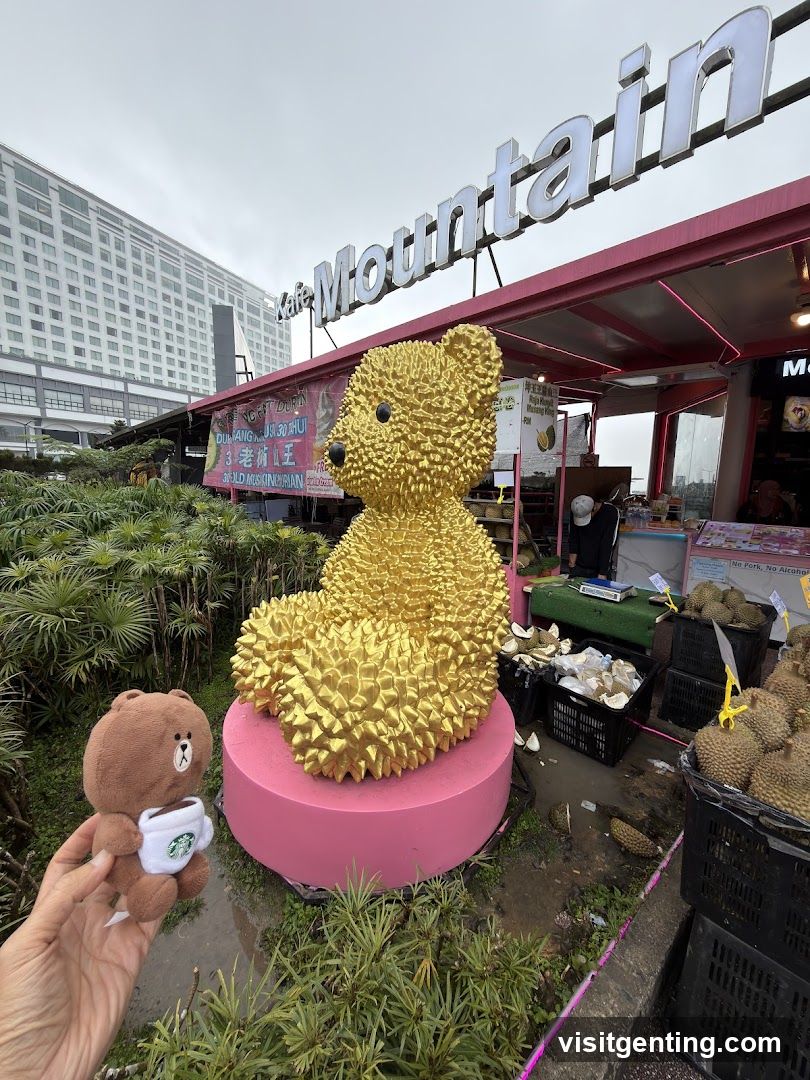 Durian Market Scene