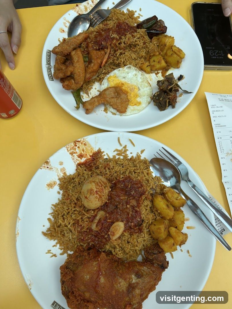 Food Court Meal