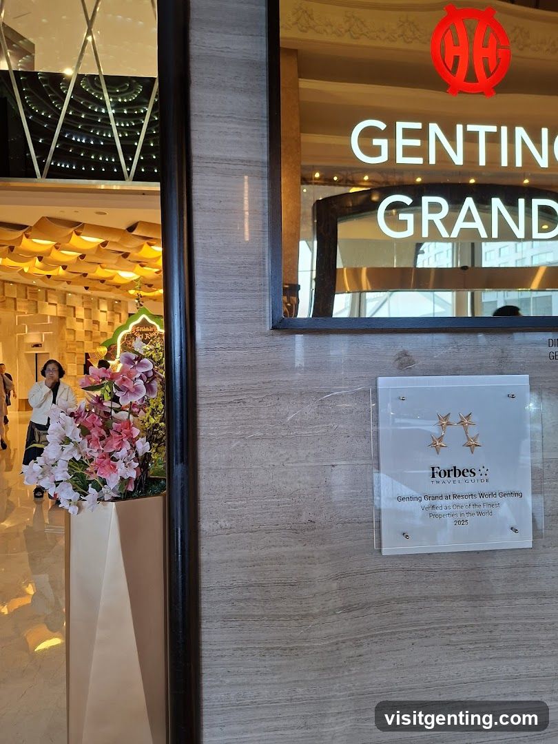 Genting Grand at Resorts World Genting Entrance Area