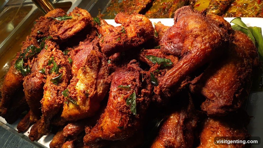 Fried Chicken Display