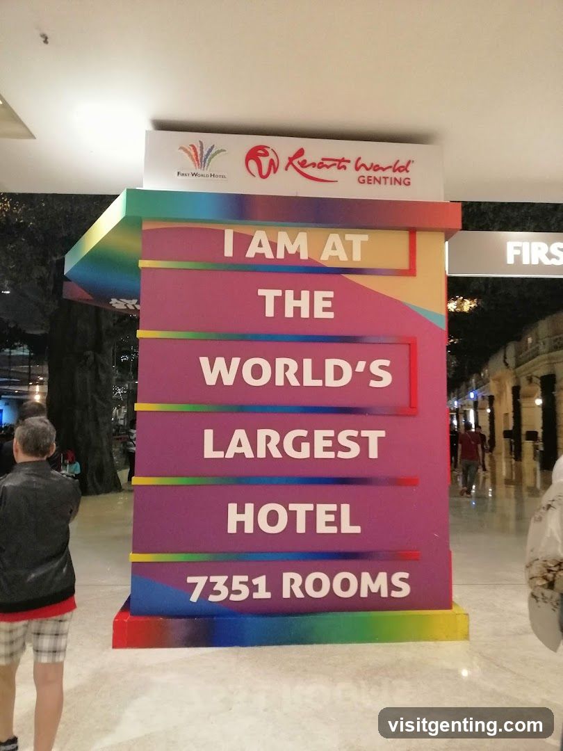 Resort World Genting Hotel Signage