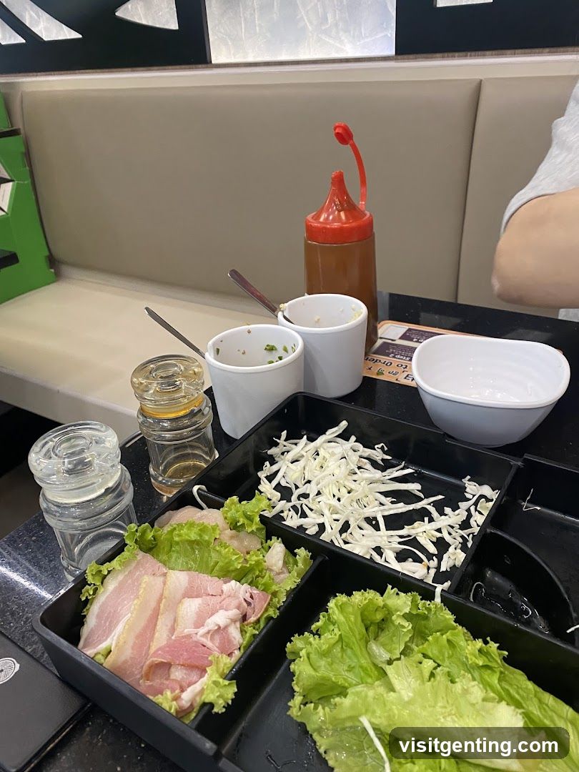 Restaurant Interior Table Setup