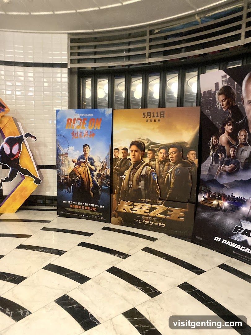 Cinema Lobby Promotional Displays