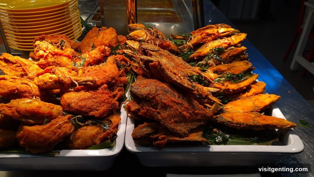 Food Display at Buffet