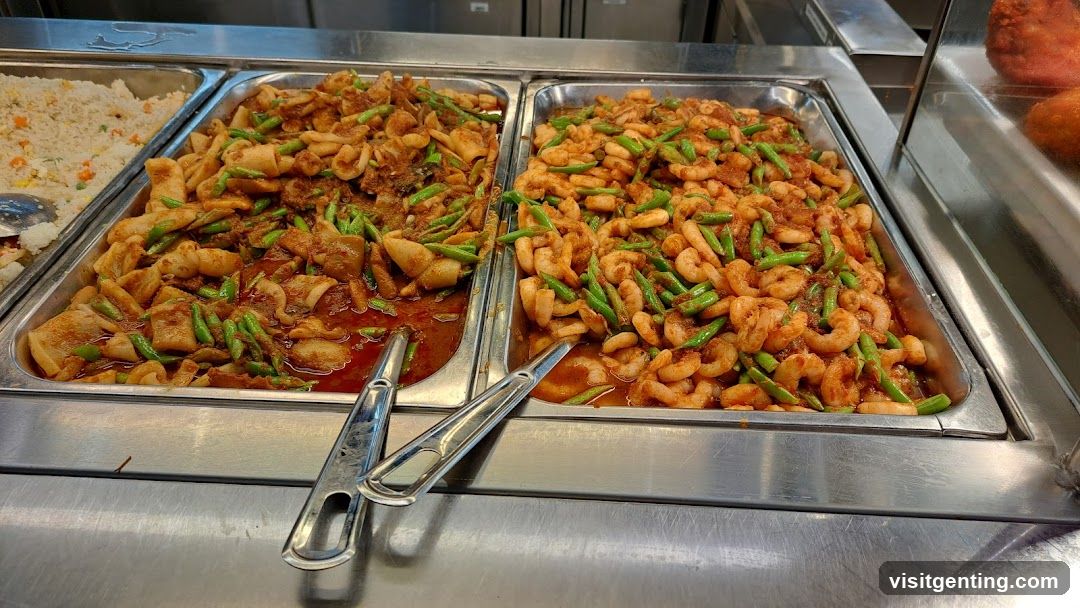 Food Display in Restaurant