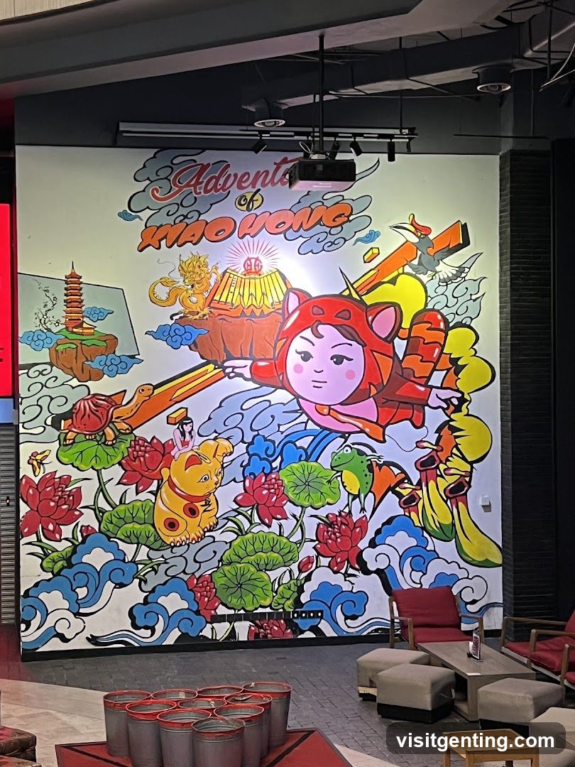 Mural in Indoor Space