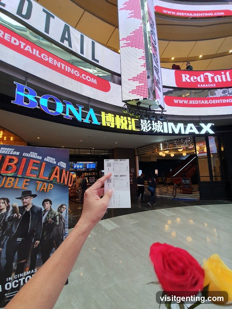 Bona Cinemas IMAX entrance