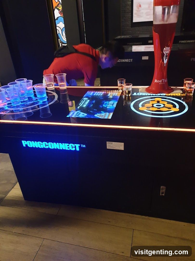 PongConnect Game Station Interior