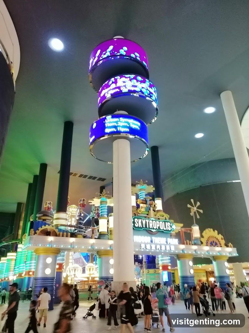 Skytropolis Indoor Theme Park Entrance