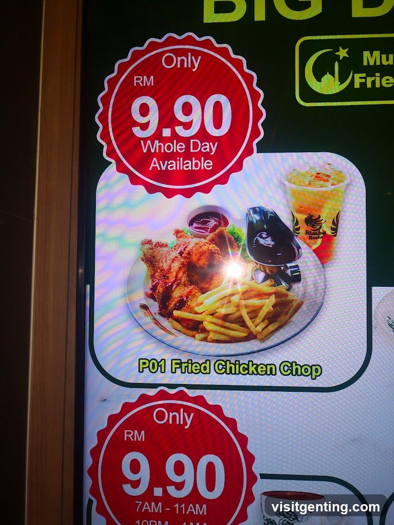 Restaurant Menu Board