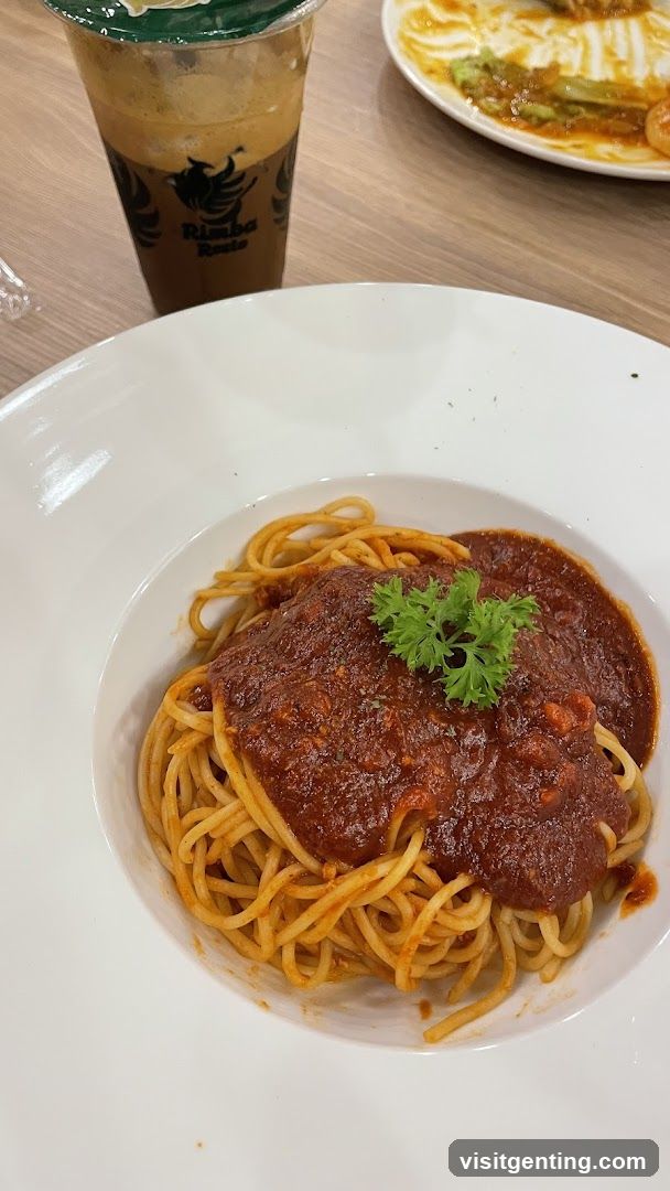 Spaghetti with Tomato Sauce