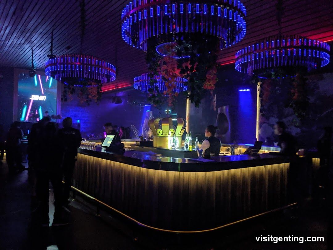 Interior of a nightclub or bar