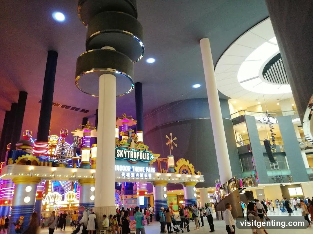 Skytropolis Indoor Theme Park Entrance